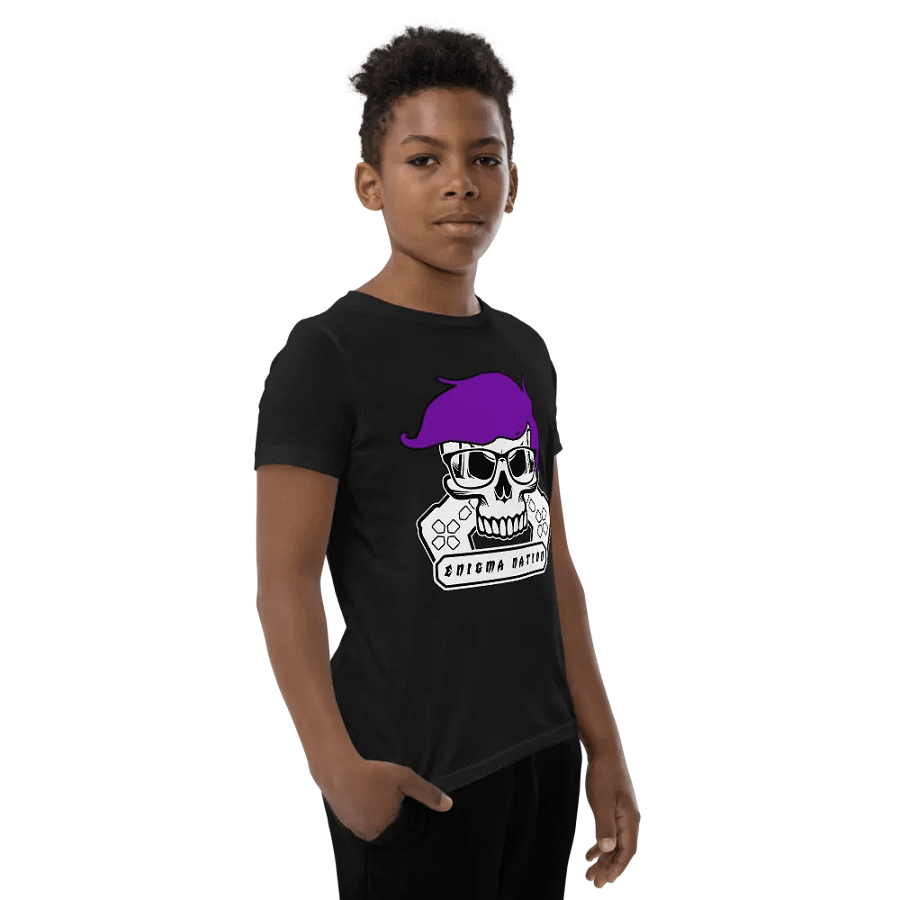 Enigma Nation Bella+Canvas Youth Short Sleeve T-Shirt (PRINTED) product image (9)