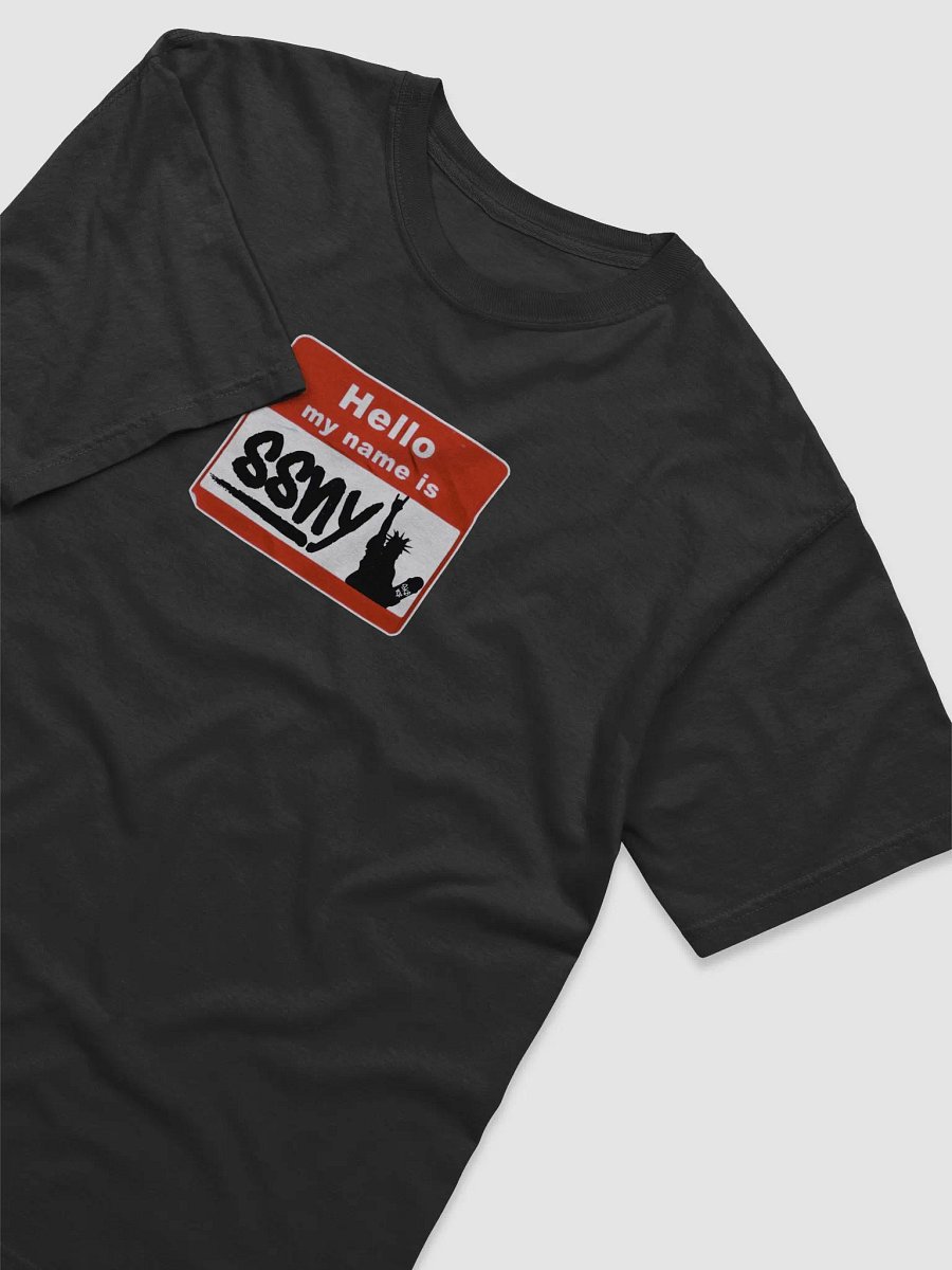 Hello My Name Is SSNY Heavy Weight Tee product image (9)