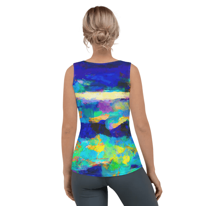 Ocean Breeze All-Over Tank Top product image (2)