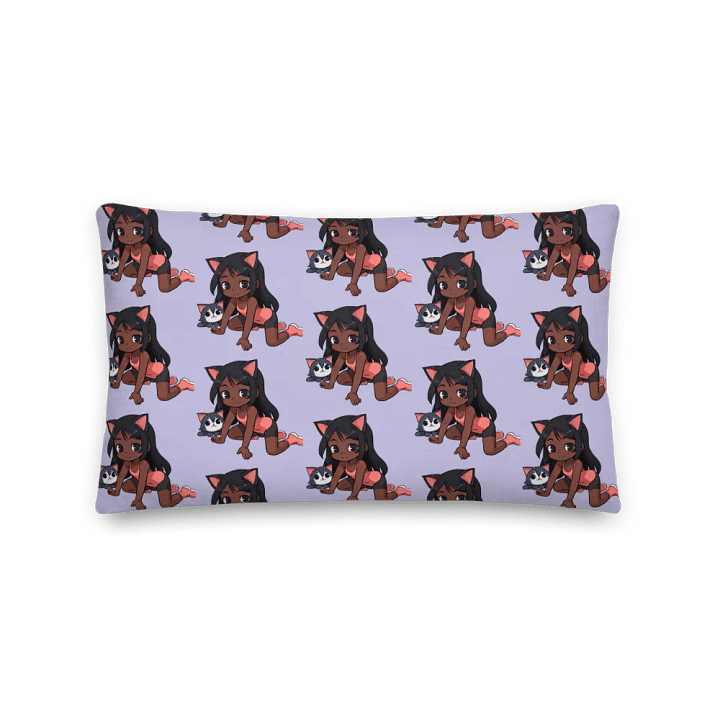 Cat-Eared Dreamer Premium Pillow product image (2)