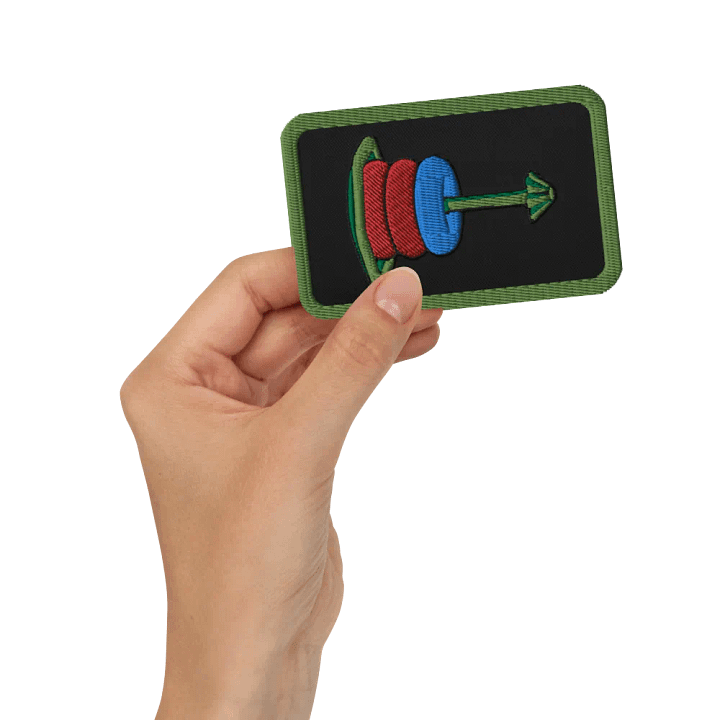 Mogo with Rings Embroidered Patch product image (2)