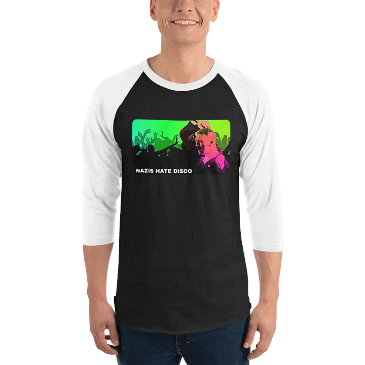 They Hate Disco Baseball Tee product image (1)