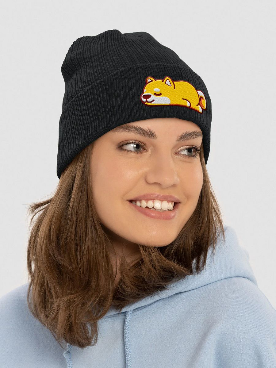Sleepy shiba Beanie product image (13)