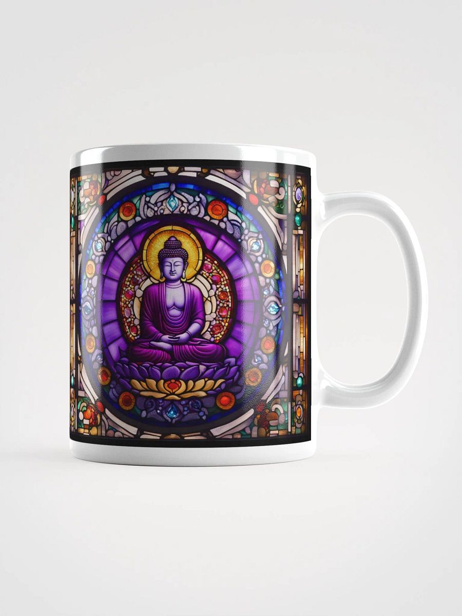 #006 Amethyst Tara Buddha Stained Glass Mug product image (1)