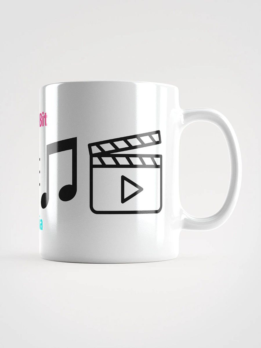 Bit By Bit Media Retro Color Scheme White Mug product image (1)