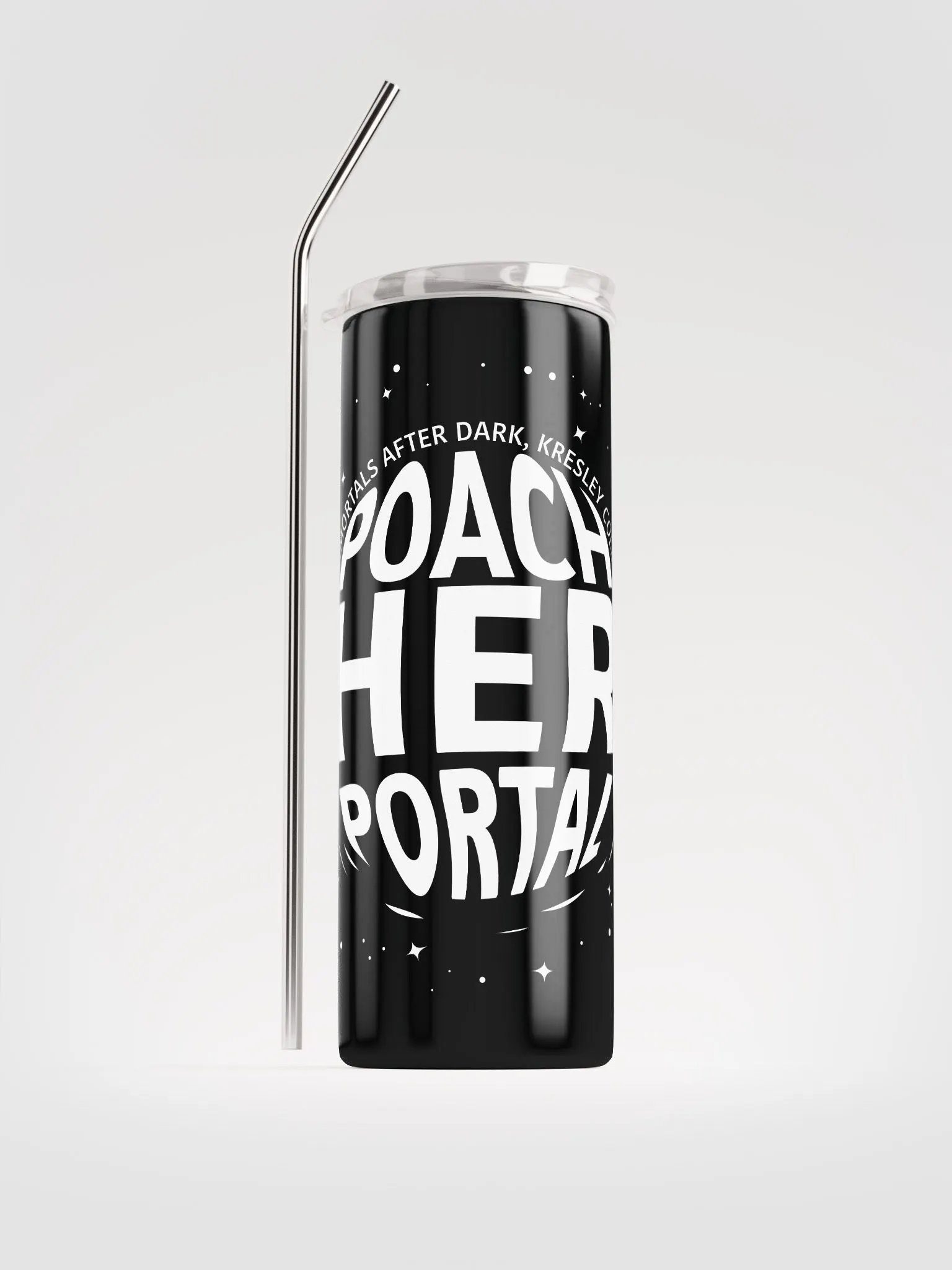 Poach Her Portal Stainless Steel Tumbler product image (1)