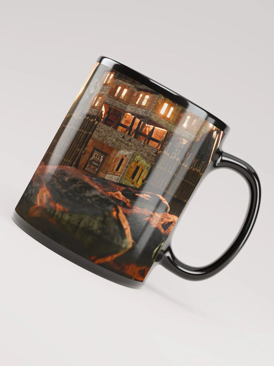 Rock Base Life | Black Glossy Mug product image (3)