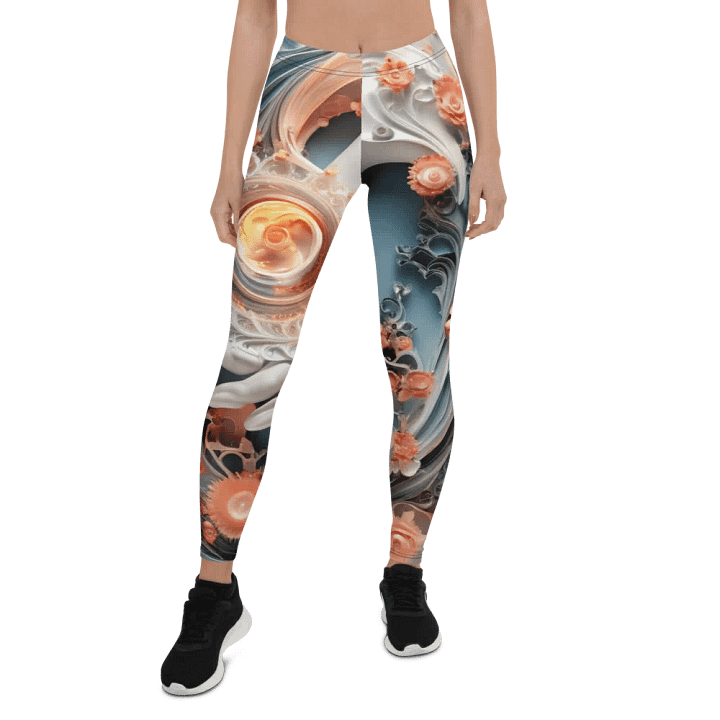 Floral Heart Legging product image (1)