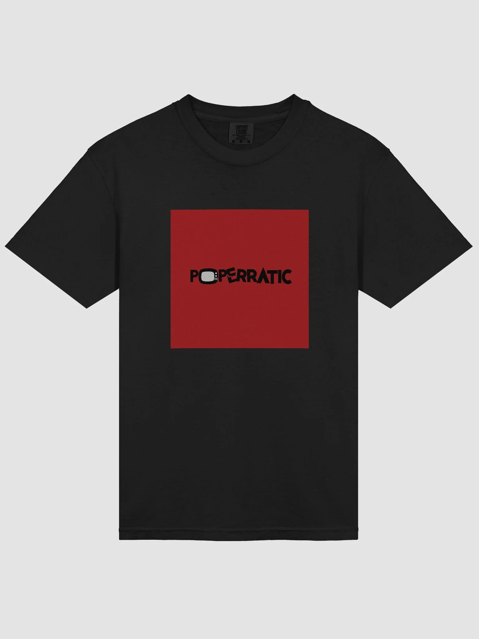 Poperratic Red Logo Tee product image (17)