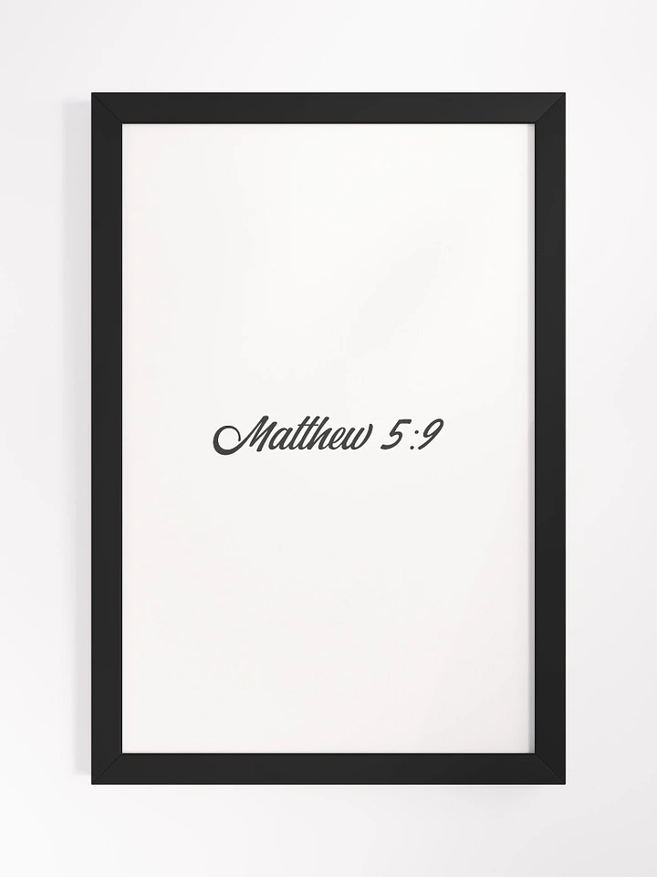 Bible Verse Matthew 5:9 product image (1)