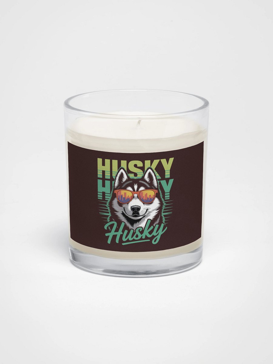 Husky Cityscape Glow Candle product image (1)