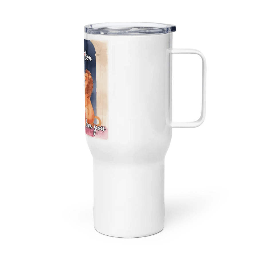 I'm Not Lion Travel Mug with Handle product image (3)