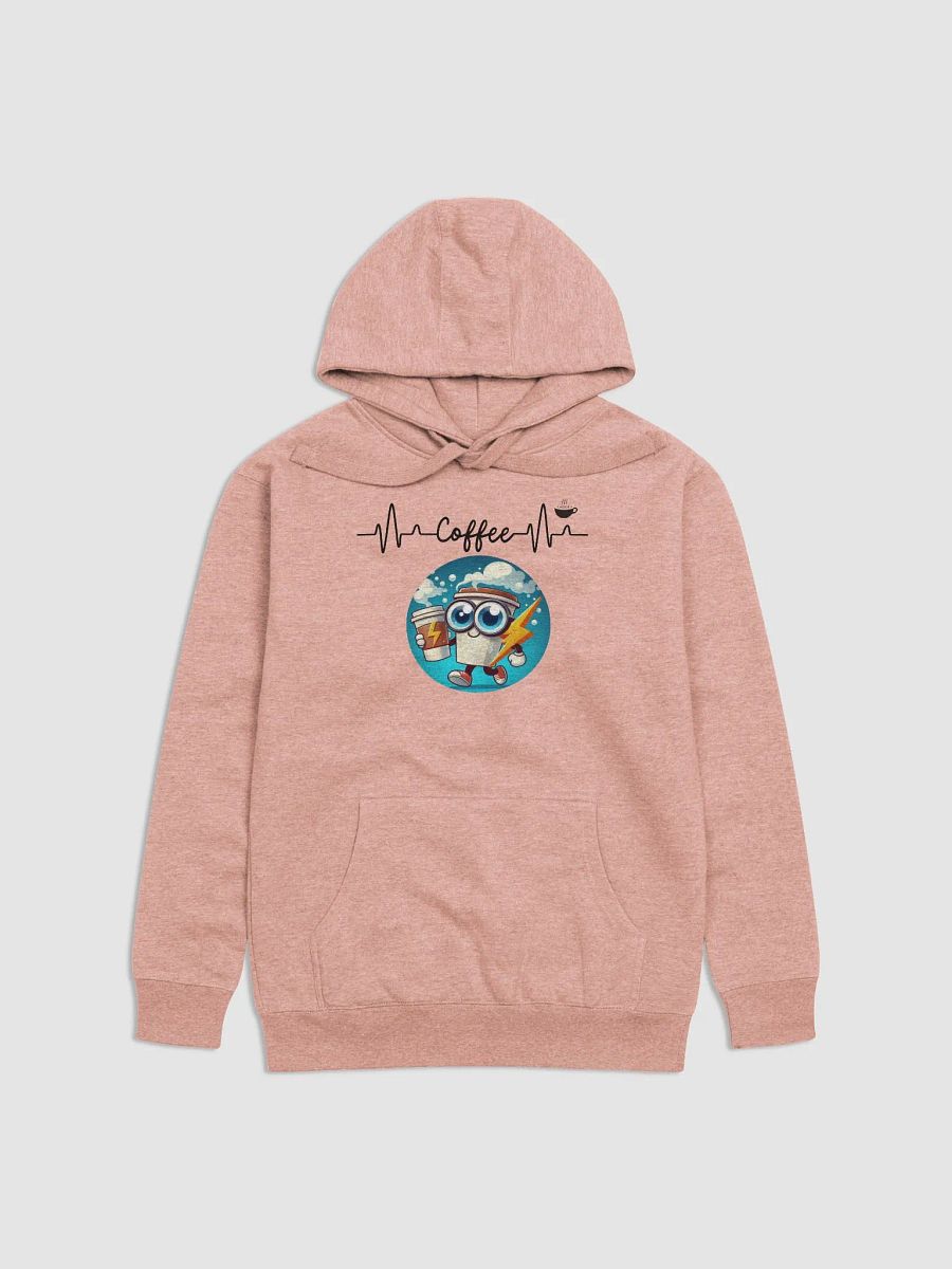 Energetic Lightning Bolt Coffee Cup Hoodie product image (2)