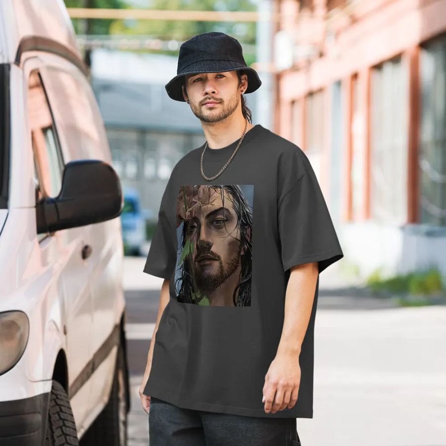 Vagabond Musashi Warrior’s Solitude | Oversized Faded T-Shirt product image (6)