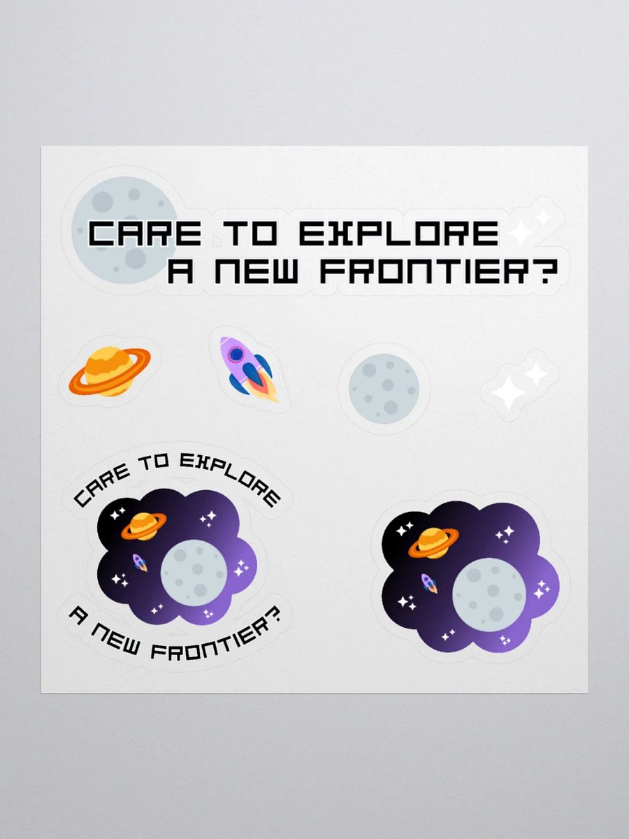 Frontier Sticker Set product image (2)