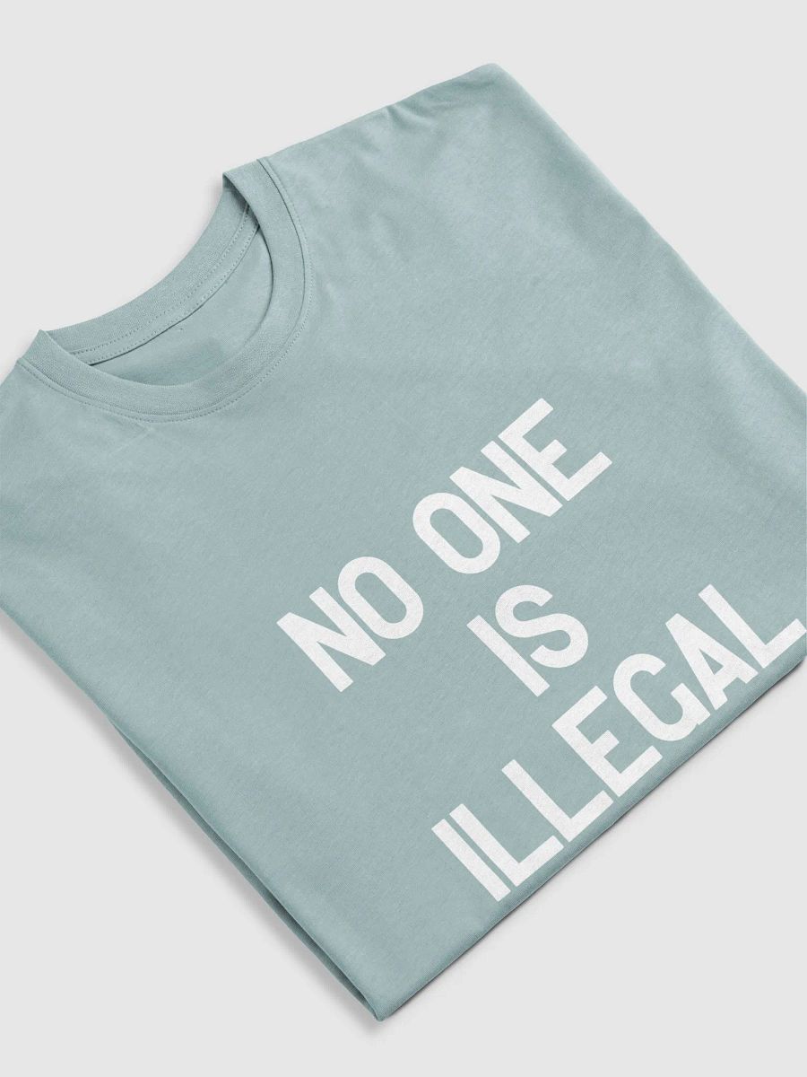 Pris-No One Is Illegal -Cotton Heritage Men's Premium Heavyweight Tee product image (5)