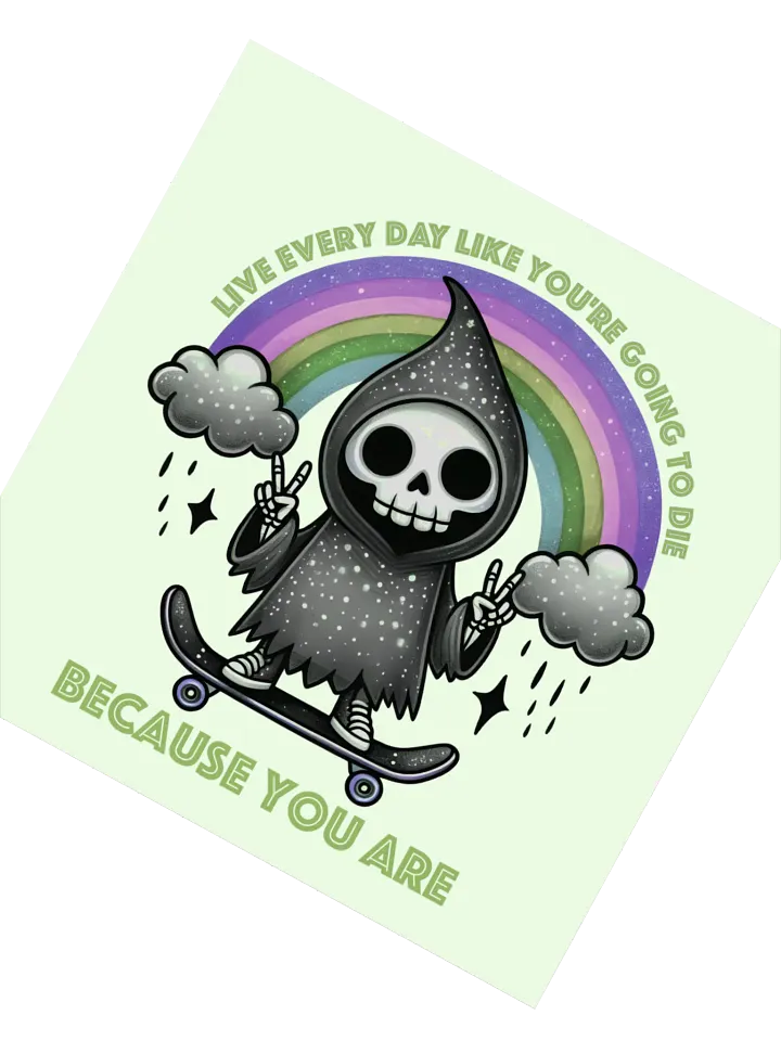 Live Every Day Sticker (Green) product image (2)