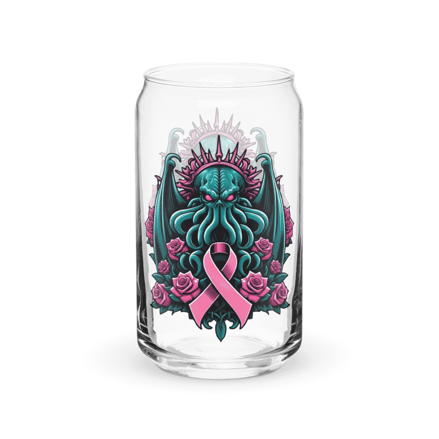 Mythical Cthulhu Protector Awareness Can-Shaped Glass product image (2)