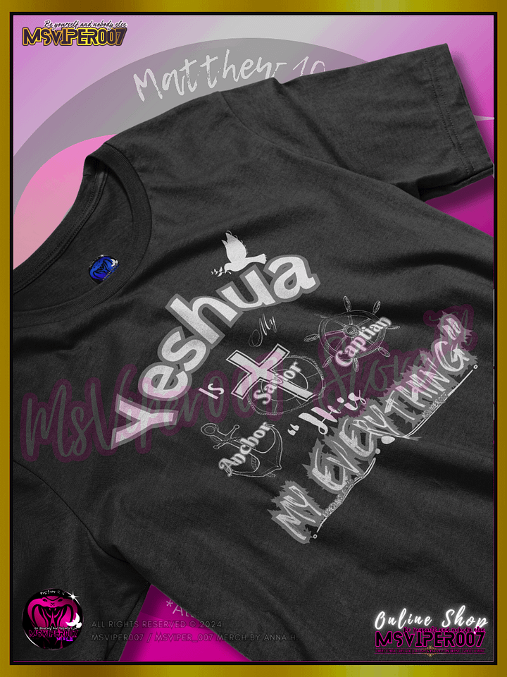 T-Shirt - MsViper007's "My Everything" Comfort T-shirt By Anna H. product image (2)