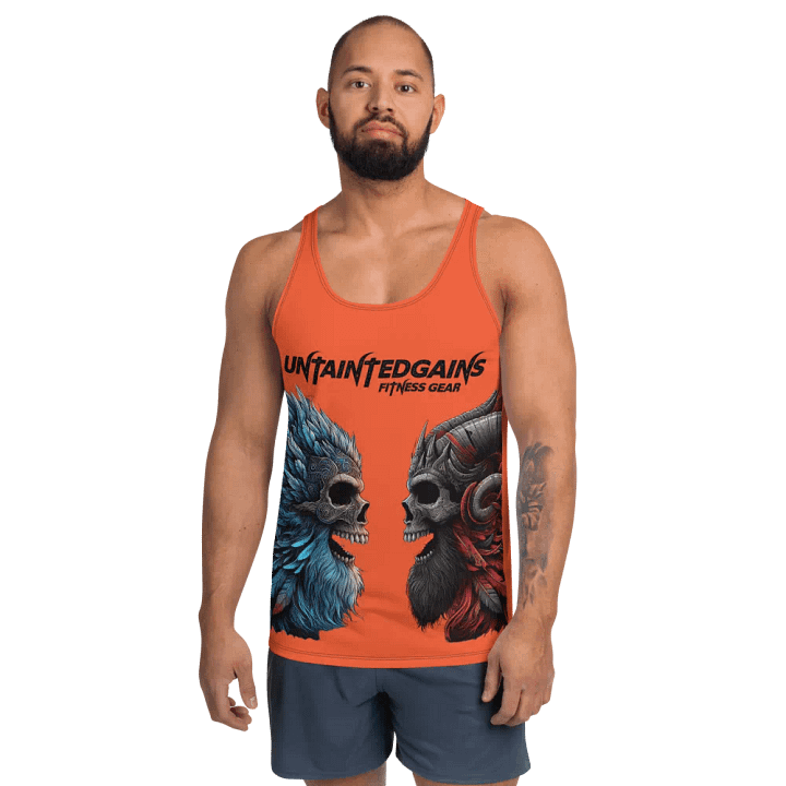 ORANGE FIND STRENGTH TANK TOP product image (1)