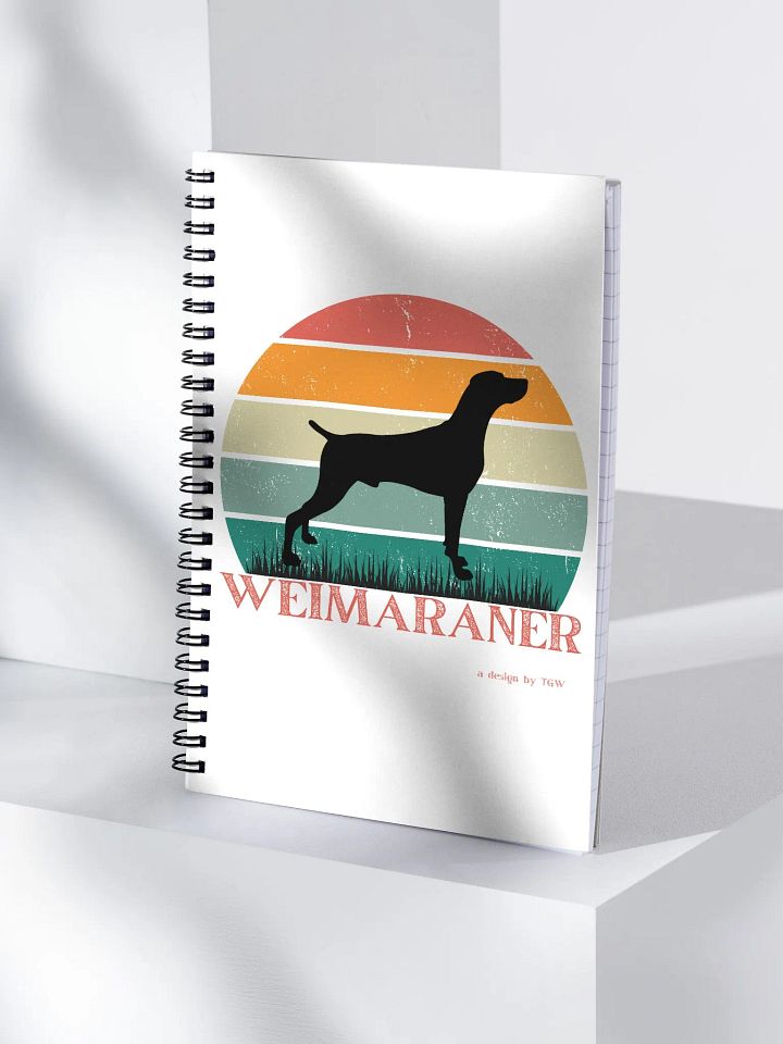 Vintage Weim - Spiral Notebook product image (1)