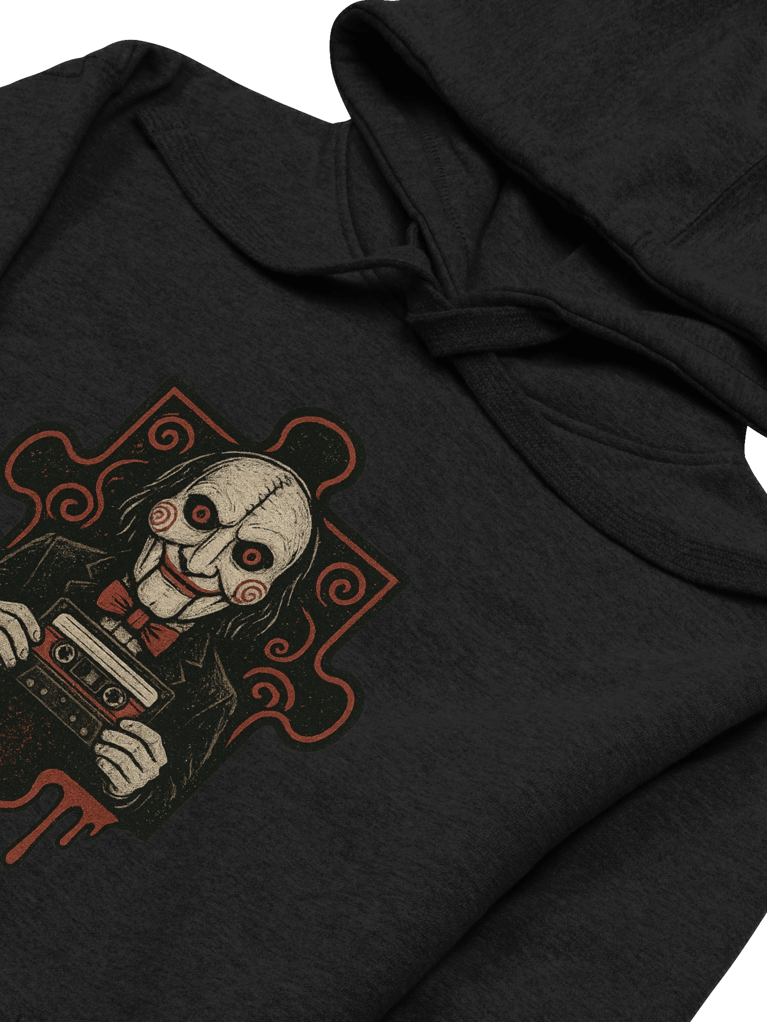 Unholy Hauntings Saw Black Sweatshirt product image (3)