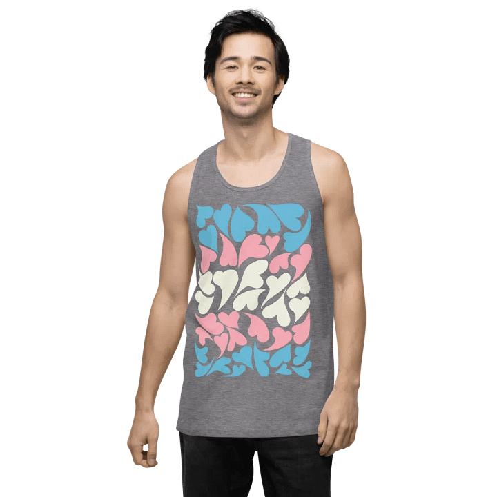 Nestled PRIDE Transgender Tank Top product image (44)