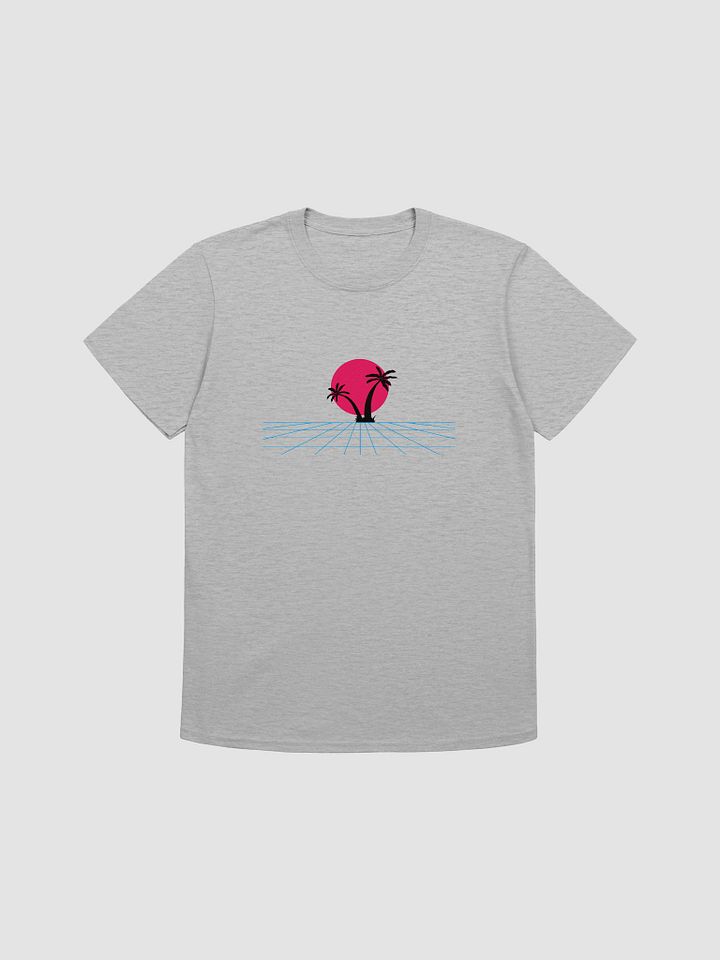 Retro Sun Palm Trees T-Shirt product image (1)