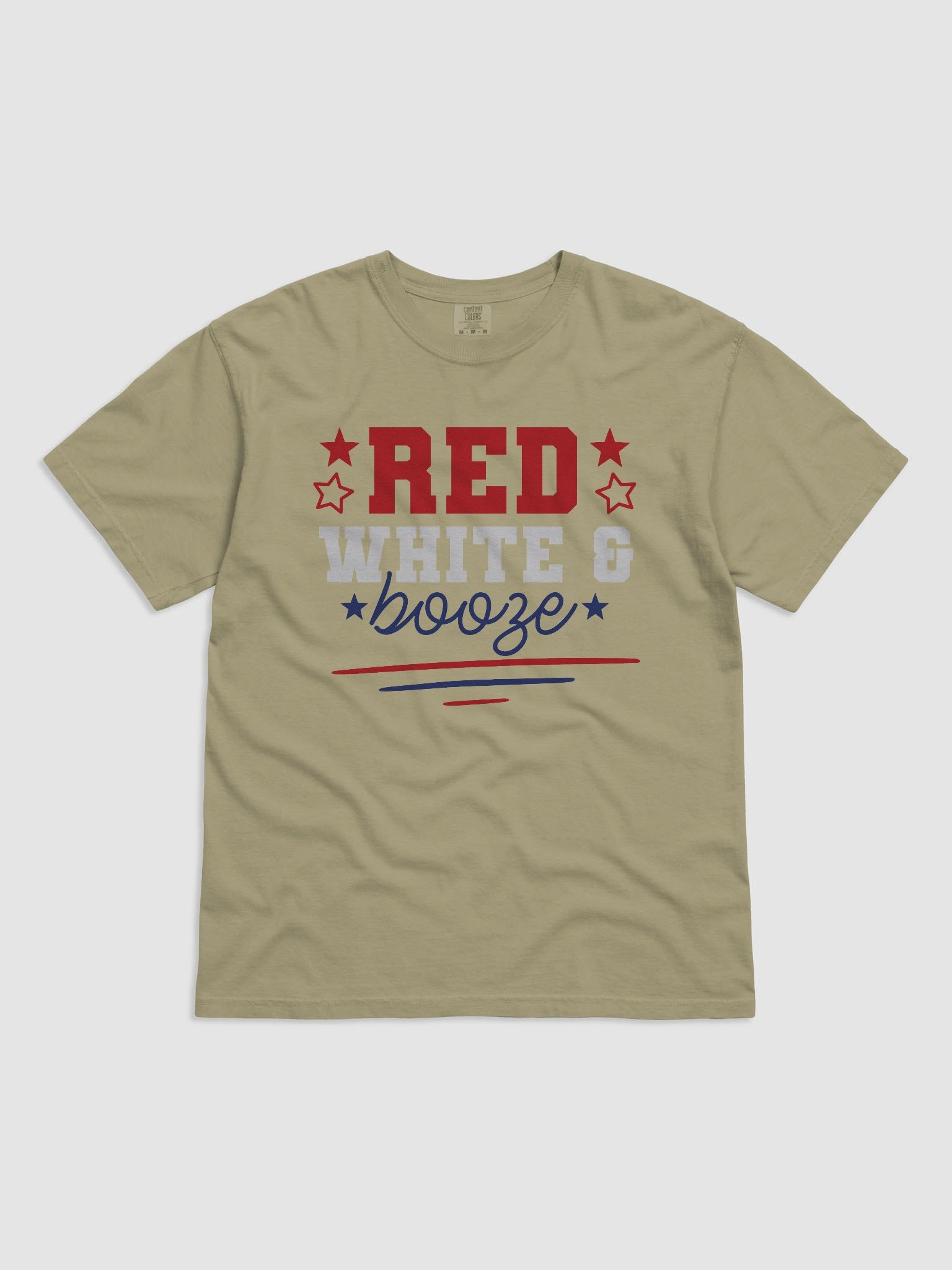 Patriotic Booze Vibes T-Shirt product image (2)