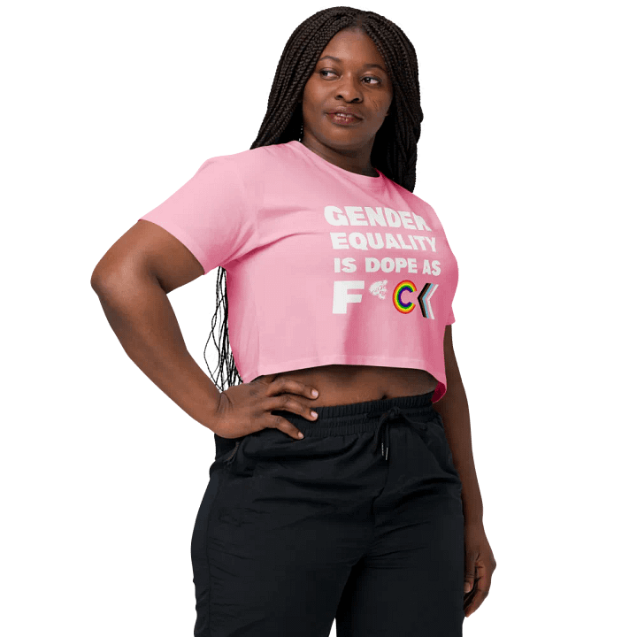 Gender Equality Crop Top product image (2)