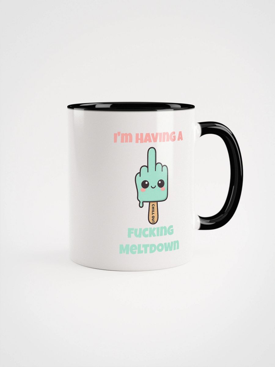 I'm Having A Fucking Meltdown Accent Mug product image (1)