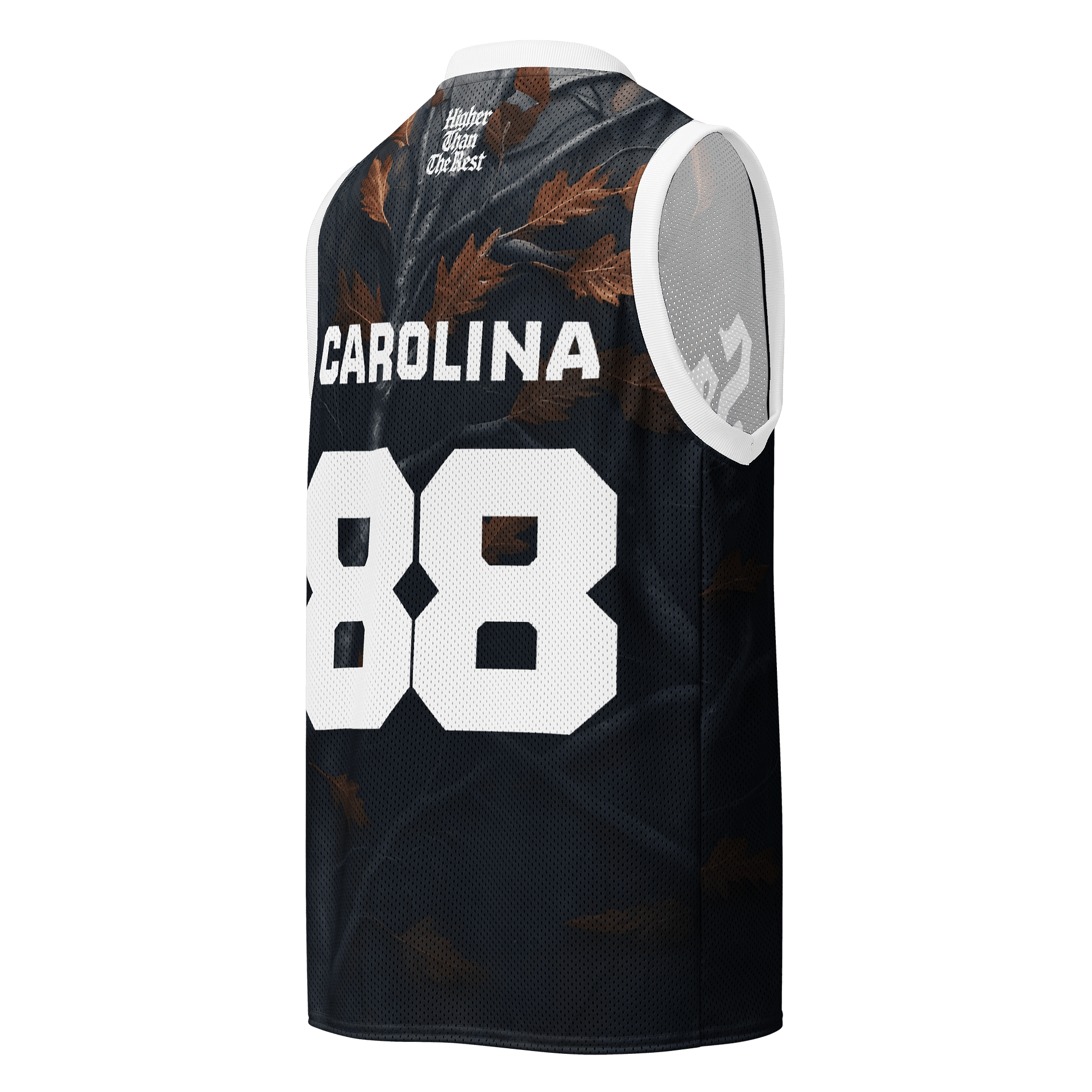 Satellite Society Carolina Camo Basketball Jersey (Appalachian Ember) product image (2)