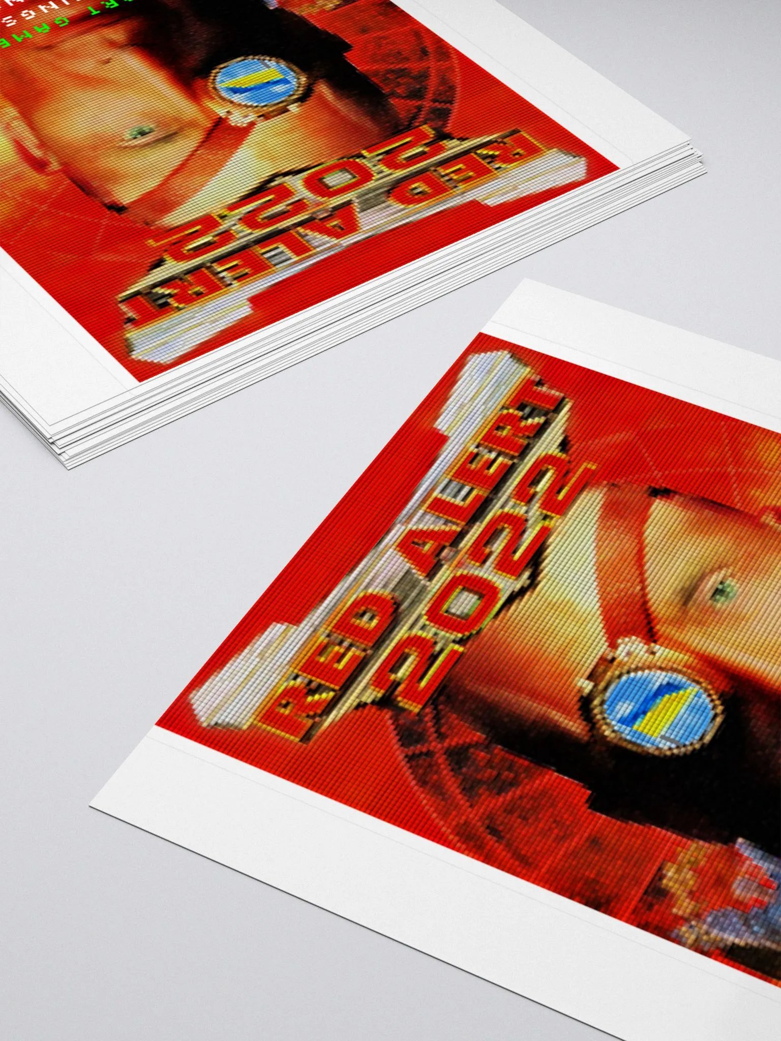 Red Alert 2022 (Putin and Conquer) Kiss Cut Stickers by Allcolor product image (4)