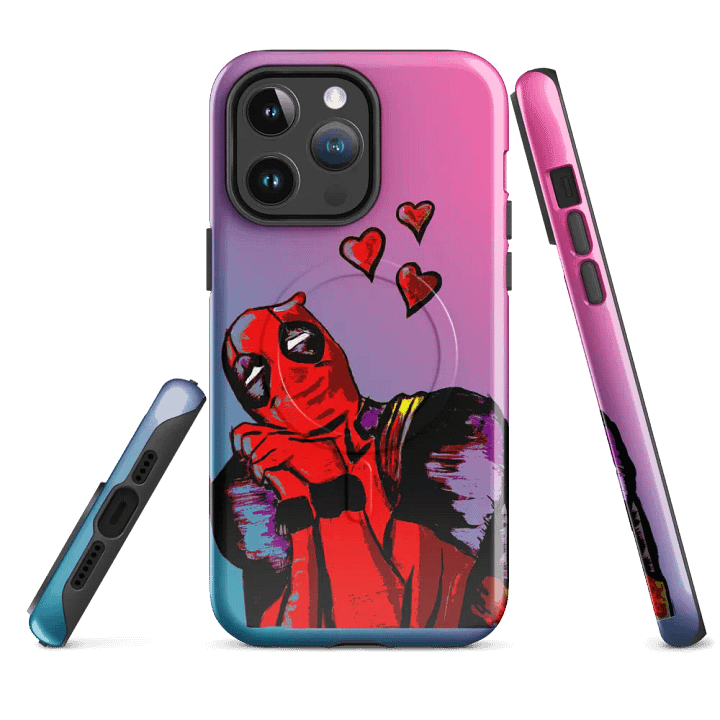 Lovestruck Redpool iPhone® MagSafe® Tough Case product image (4)