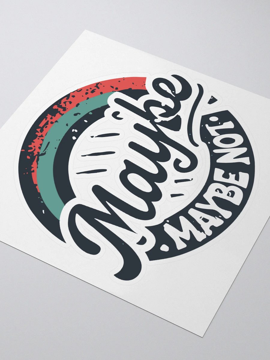 Maybe, Maybe Not Circle product image (3)