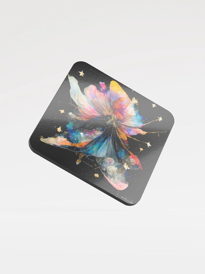 Cosmic Blossom Glossed Coaster product image (1)
