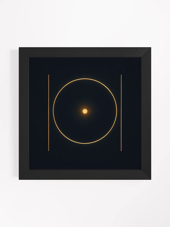 The Circumpunct – Framed Matte Print product image (1)
