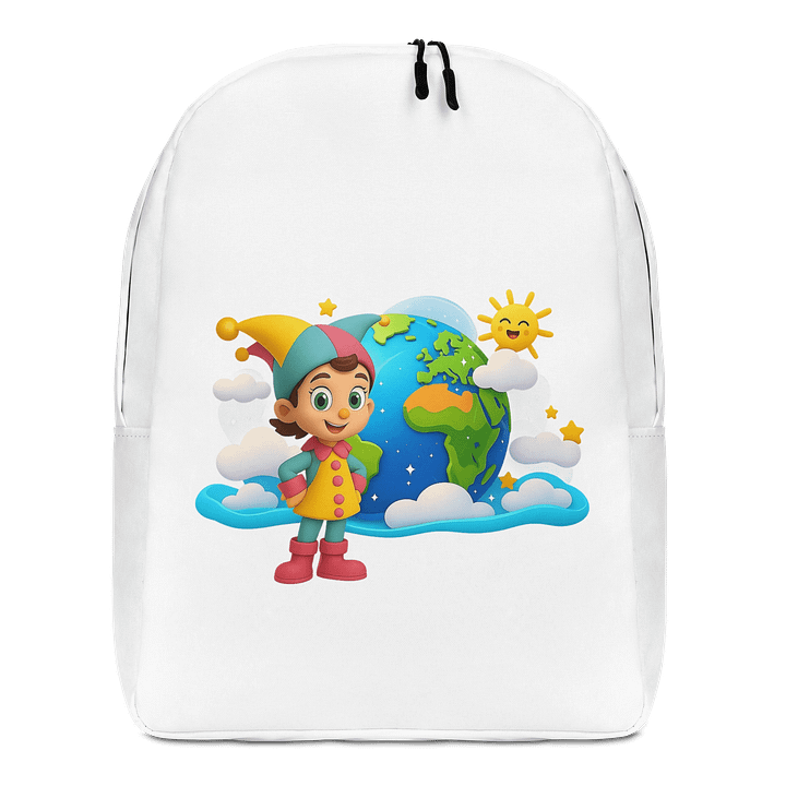 JessyJesty Earth Minimalist Backpack – Colorful, Conscious, and Ready to Explore product image (1)