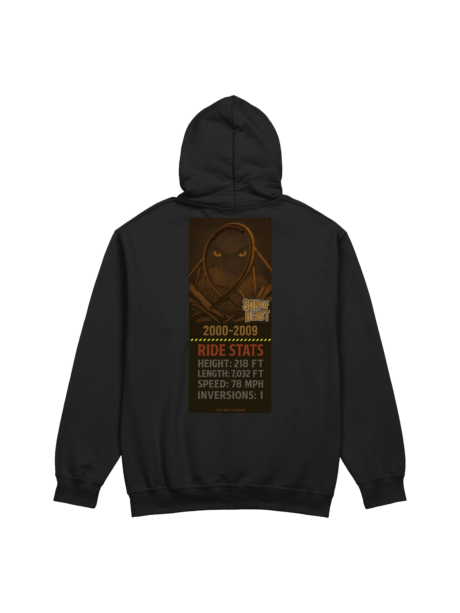 Son of Beast Roller Coaster Unisex Hoodie product image (7)