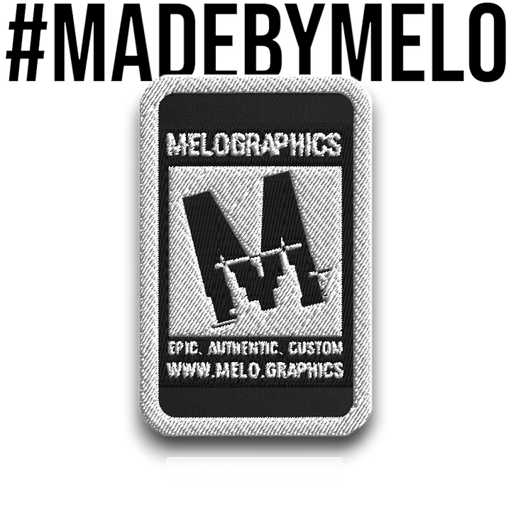 Rated M for MELO - Embroidered Patch | #MadeByMELO product image (1)