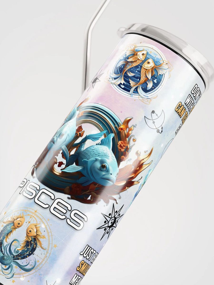 Pisces Whimsical Stainless Steel Tumbler product image (10)