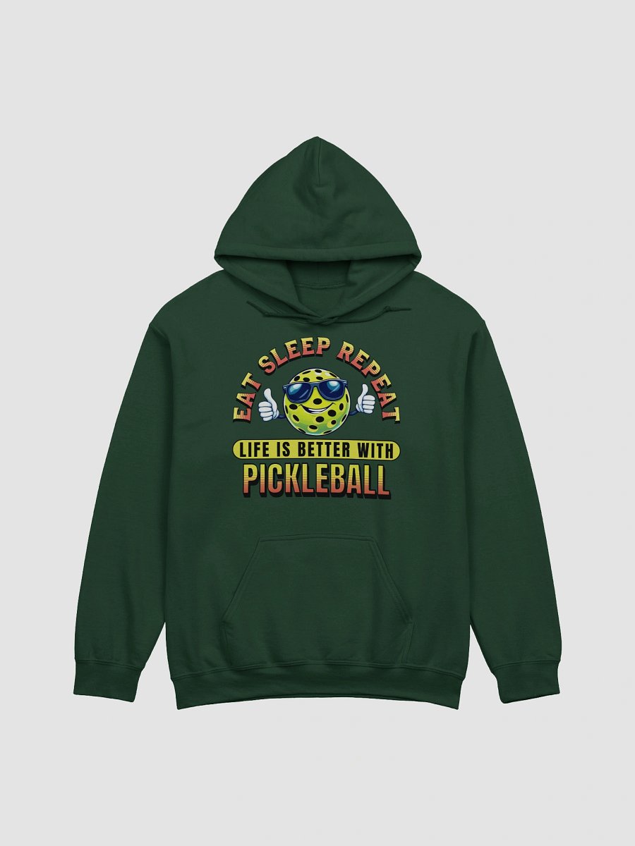 Eat Sleep Repeat Pickleball Thumbs Up Vibes Hoodie product image (5)