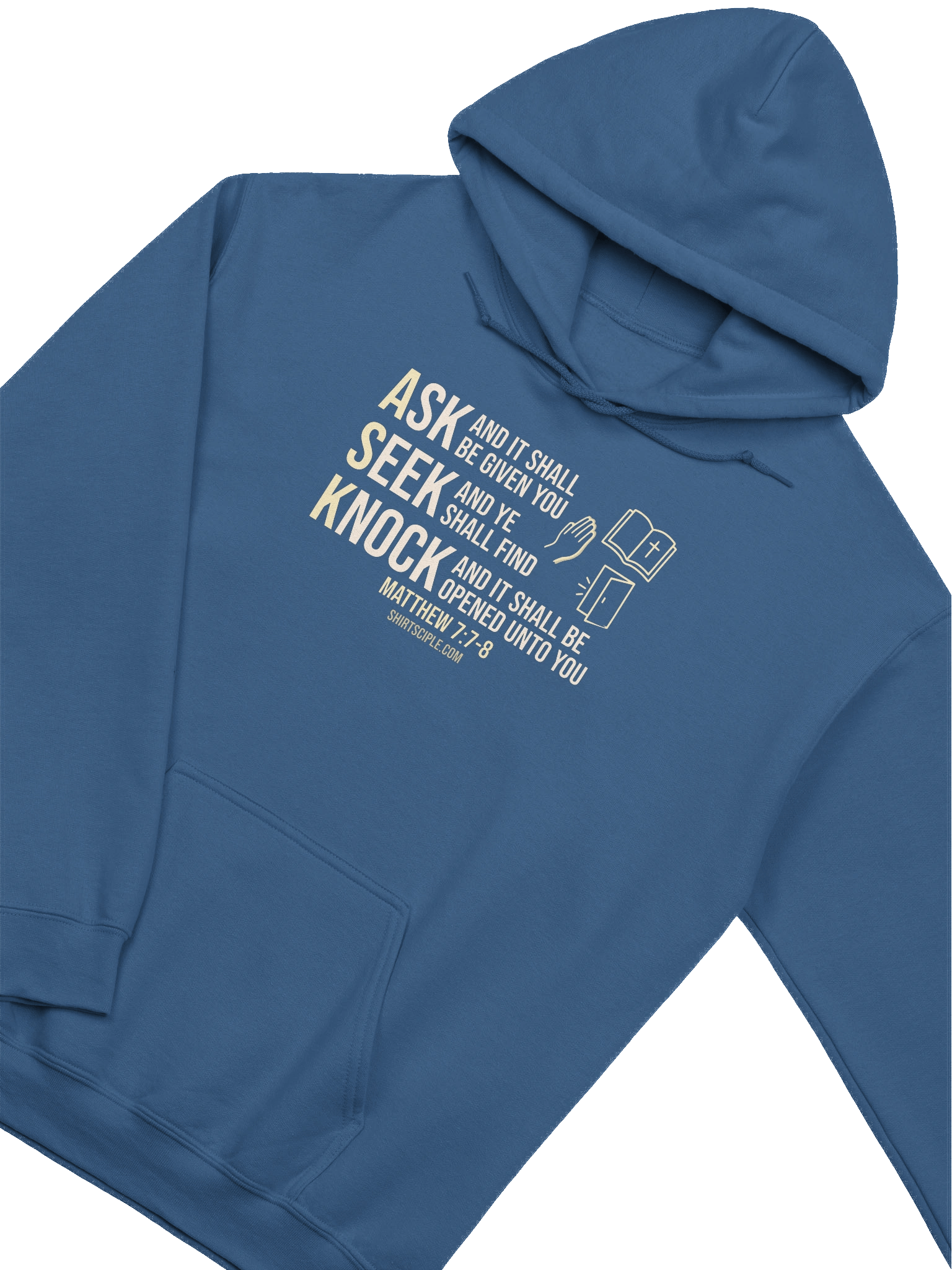 Ask Seek Knock Hoodie product image (5)
