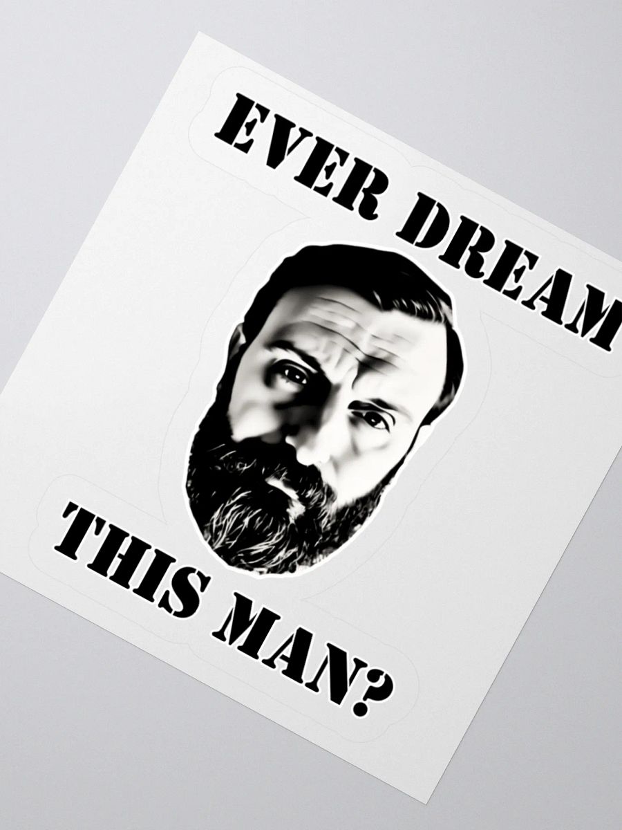 Jimmy Bunker Dream Man Kiss-Cut Sticker product image (5)