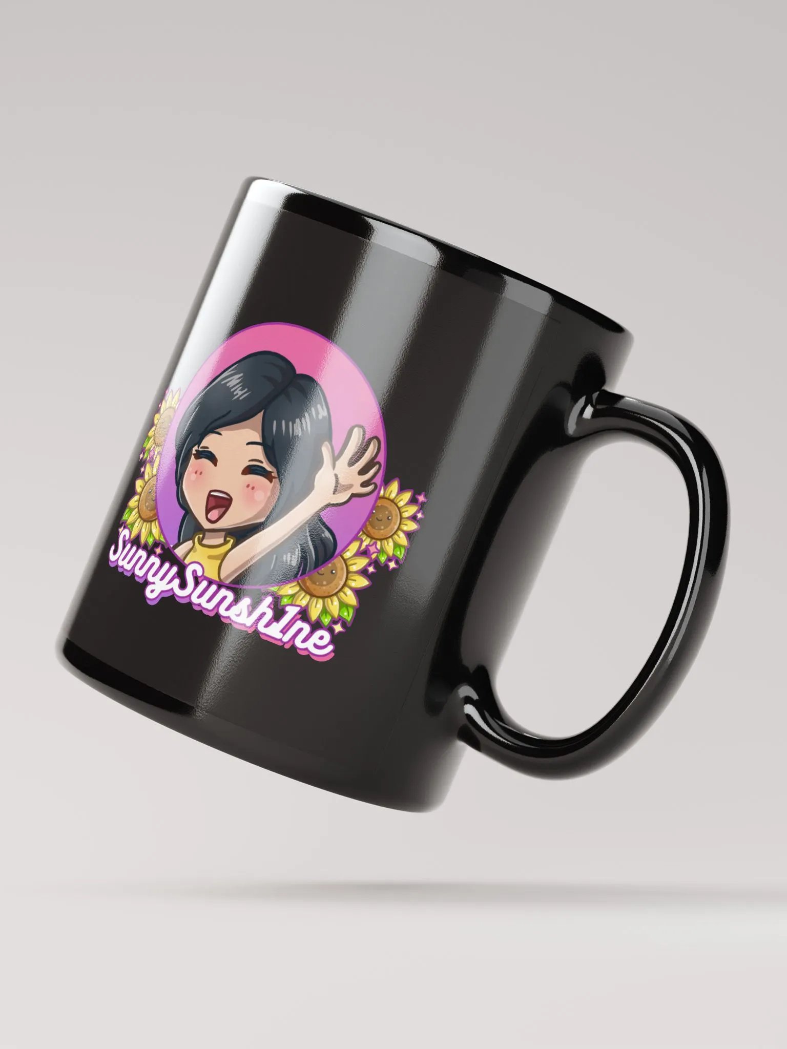 SunnySunsh1ne Black Glossy Mug product image (2)
