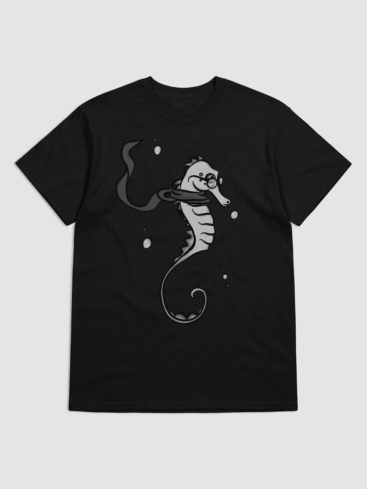 Whimsical Seahorse Streetwear T-Shirt product image (1)