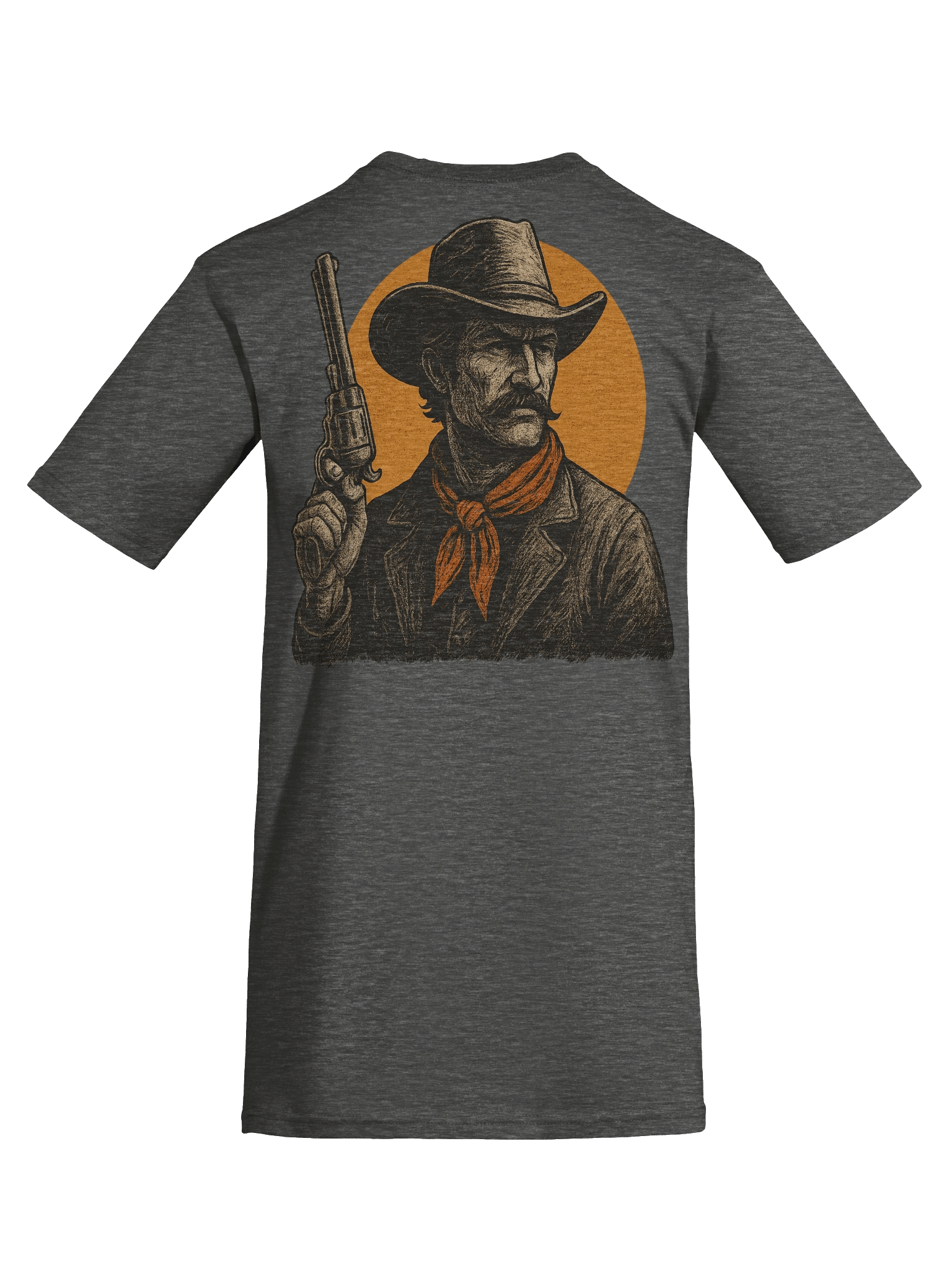 T-shirt premium épais “Cowboy & Soleil” – Édition La Poudre Noire product image (54)
