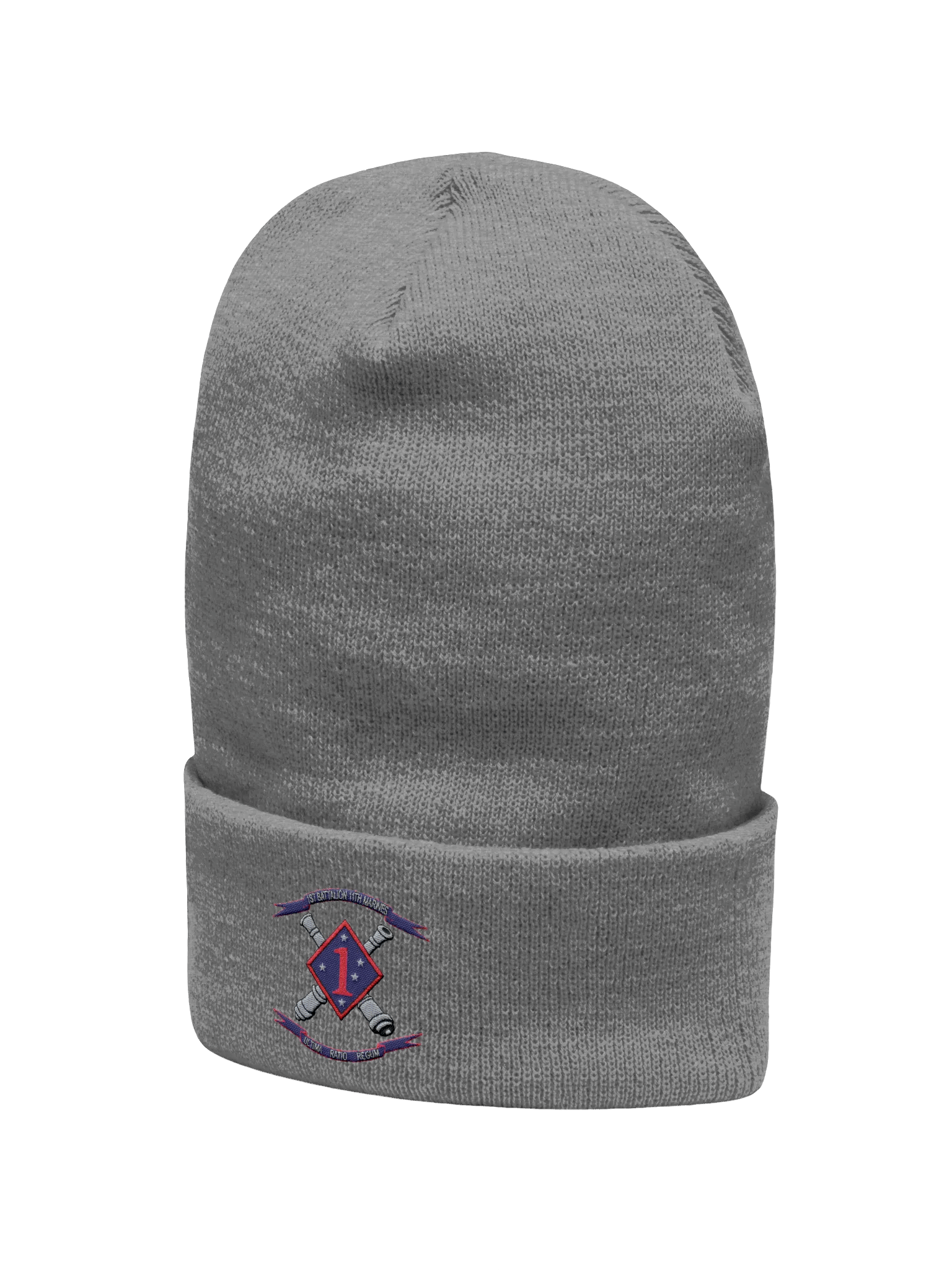 1st Battalion, 11th Marines-Gray Beanie product image (2)