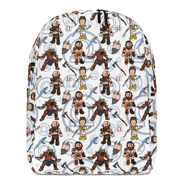 God of war Backpack (white) product image (1)