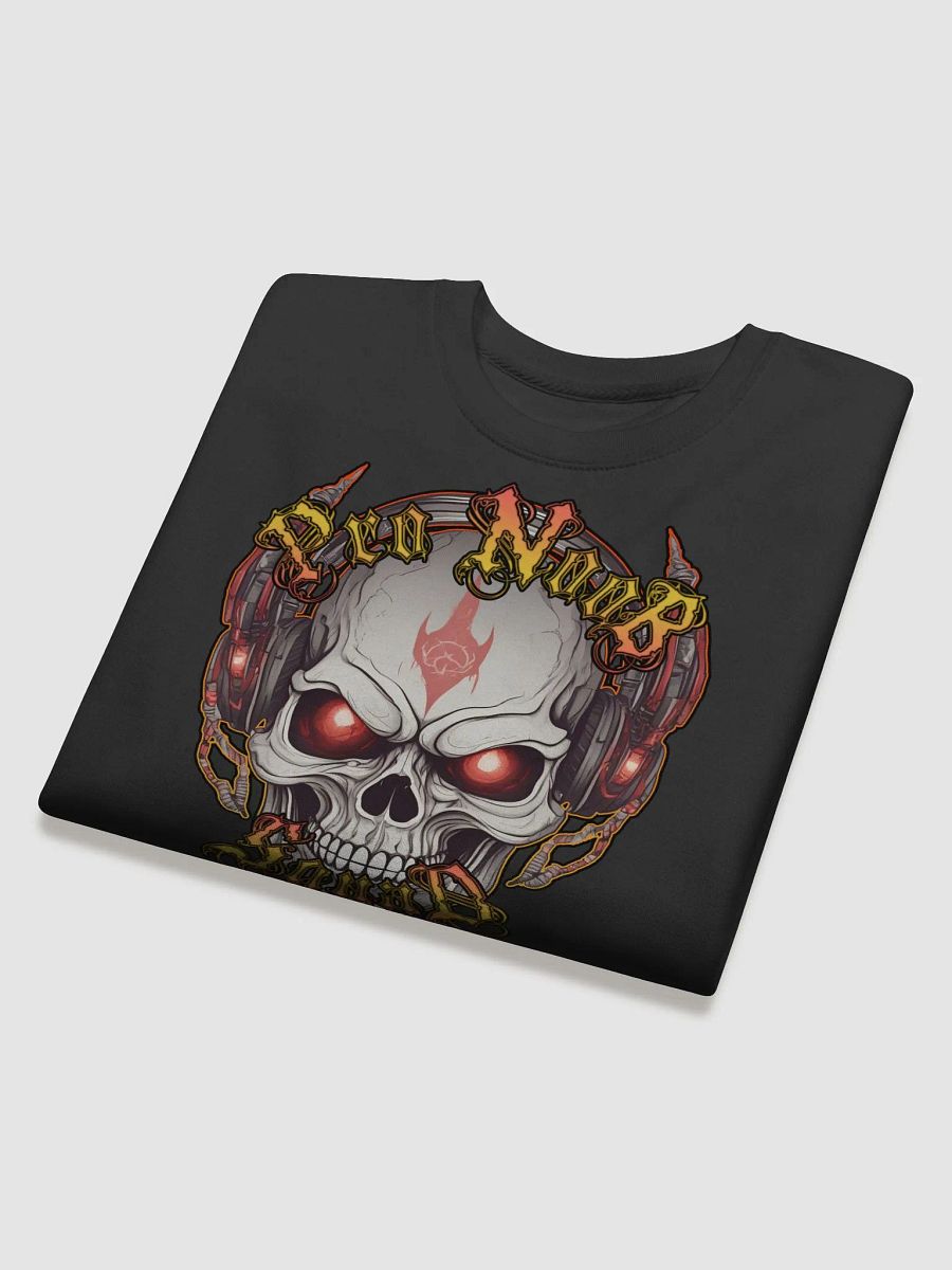 NooB skull and text sweatshirt product image (20)